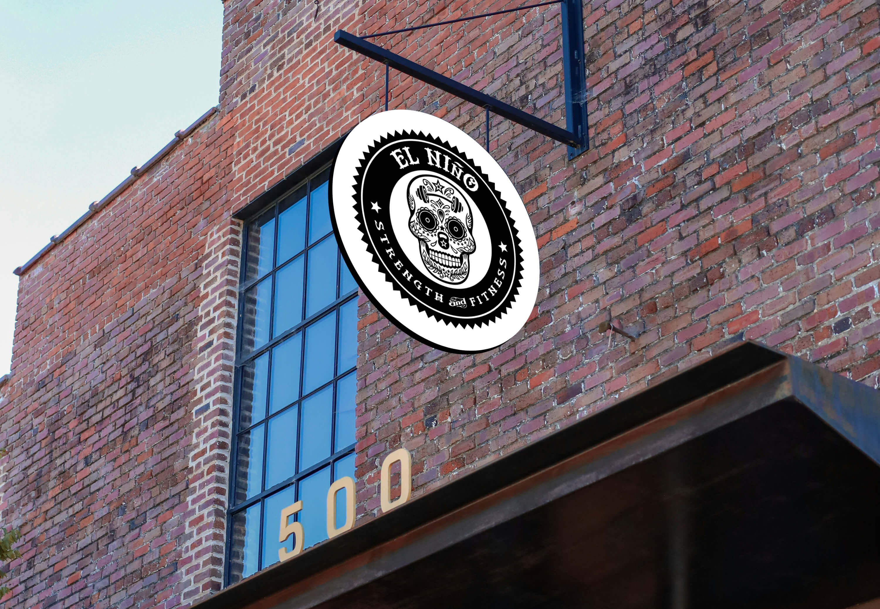 El Ni&ntilde;o Strength & Fitness - Building Signage