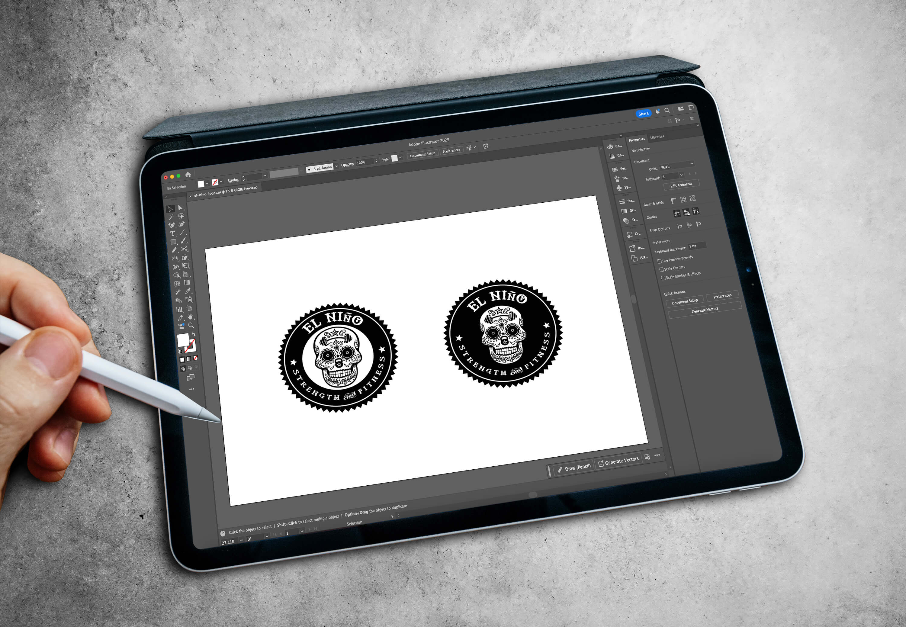El Ni&ntilde;o Strength & Fitness - Illustration and Logos